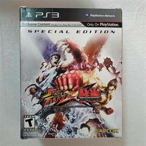 แผ่นเกมส์ Ps3 Street Fighter X Tekken Special Edition Box Set Shopee