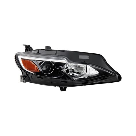 Spyder HD JH CM19 OE R Passenger Side Black Factory Style Headlight