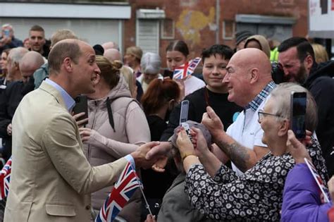 Prince Of Wales Receives Warm Welcome As He Visits Belfast In Campaign