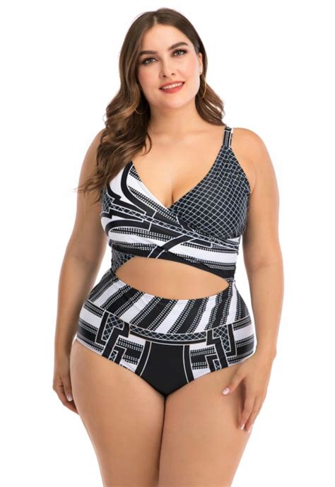 Dwucz Ciowy Str J K Pielowy Plus Size Bikini L Allegro Pl