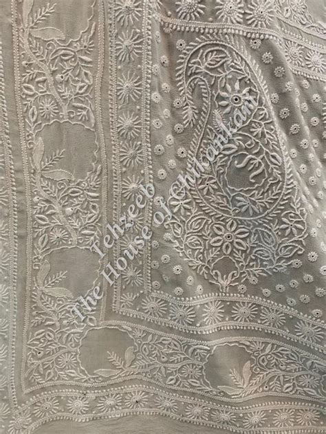 Elegant Lucknow Chikankari Lehenga Set