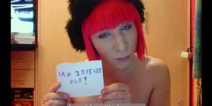 ChrisMidnightx Amotharis 2014 Sweet Pink Hair Nude Boy Video 1 Tnaflix