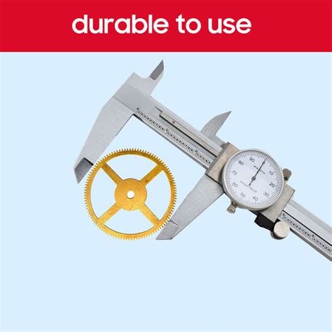 Shockproof Dial Caliper Stainless Steel Grad Calipers Ruler