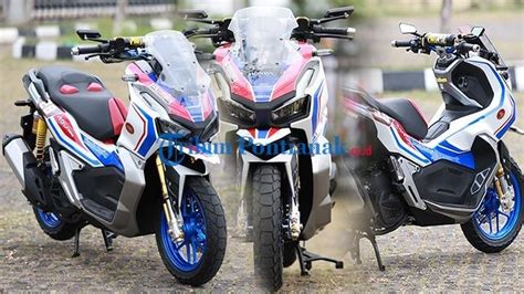 Modifikasi Honda Adv Sentuhan Minimalis Ala Honda X Adv