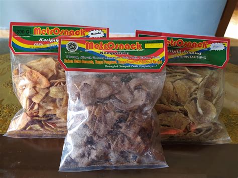 Keripik Pisang Khas Lampung Buah Tangan Andalan Pelancong