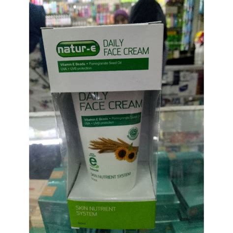 Jual Natur E Daily Face Cream 50ml Shopee Indonesia