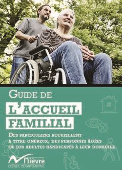 L Accueil Familial Guide De Des Particuliers Accueillent Titre