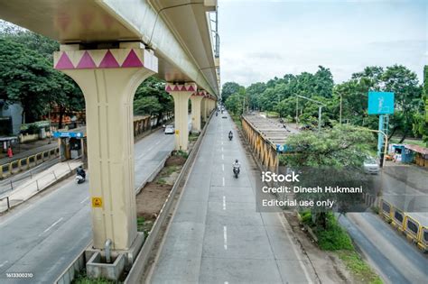 Pune Metro Elevated Corridor Stock Photo - Download Image Now - Architecture, Asia, BRICS - iStock