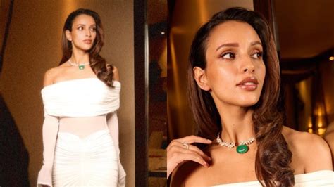 Sexy Triptii Dimri Looks Gorgeous In A White Body Hugging Gown Fans Call Bad Newz Star Hot