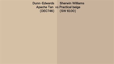 Dunn Edwards Apache Tan Dec Vs Sherwin Williams Practical Beige