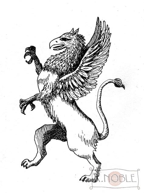 Gryphon Drawing