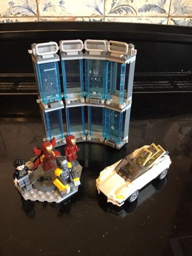 Lego Marvel Studios Infinity Saga Iron Man Armory Set Incomplete