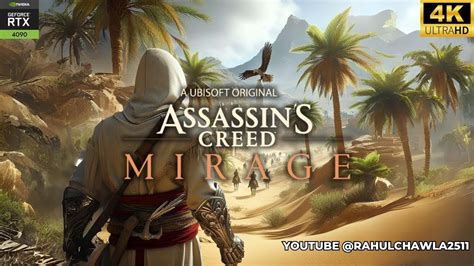 Assassins Creed Mirage Rtx 4090 Part 1 4k Youtube