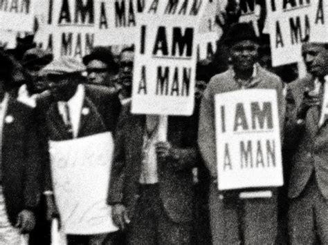 Civil Rights Movement I Am A Man Protest Photo Social Etsy