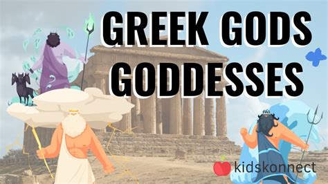 Greek Gods And Goddesses For Elementary