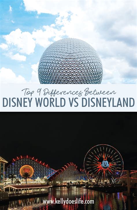 Disney World Vs Disneyland Top 9 Differences Kelly Does Life