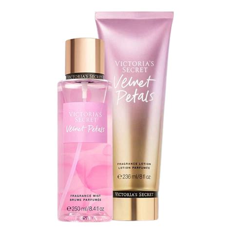 Kit Victoria s Secret Loção Corporal Velvet Petals 236ML Loção