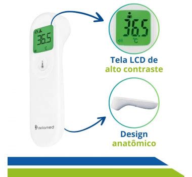 Term Metro Digital Infravermelho Dellamed Tiradentes Sa De