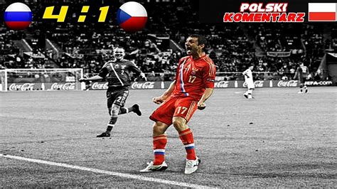 Rosja 4 1 Czechy Euro 2012 skrót meczu Polski komentarz HD CDA