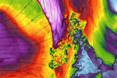 Met Eireann Ireland Forecast Wet And Wild Start To The Week With