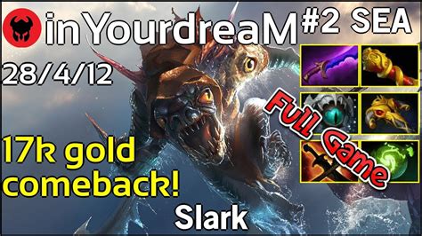 InYourdreaM TNC Tgr Plays Slark Dota 2 Full Game 7 20 YouTube