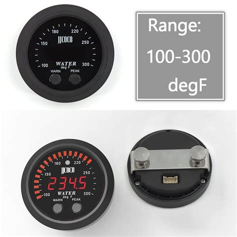 Mm Water Temp Gauge With Npt Sensor Temperature Meter W