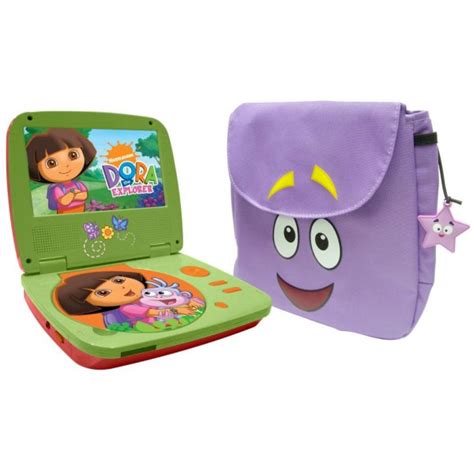 In Phase Dora the Explorer Compact DVD Player with Bag - Dora the Explorer DVD from In Phase