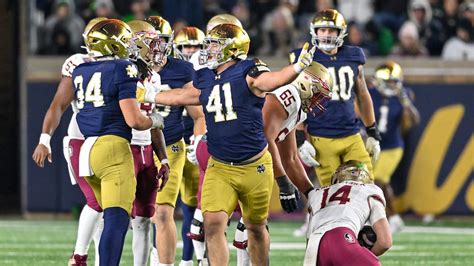 Numbers Behind Notre Dames Dominating Win Over Florida State