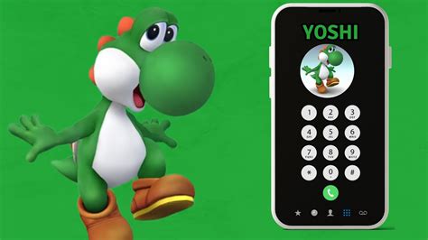 Llamada De Yoshi De Mario Bros Tu Personaje Favorito YouTube