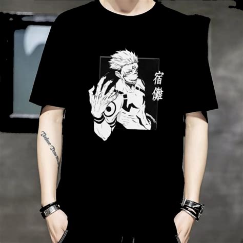 Kaos Anime Jujutsu Kaisen Ryomen Sukuna Kaos Distro Pria Anime Kaos