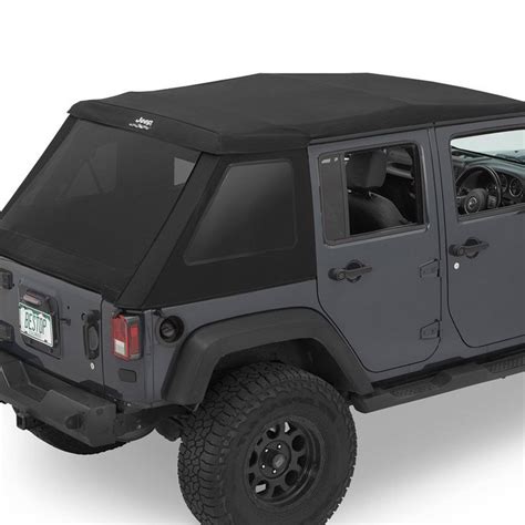 Bestop Trektop Glide Slantback Black Diamond Soft Top