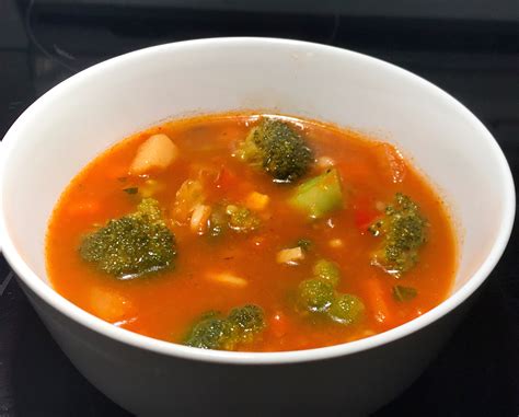 Soupe Aux L Gumes Et Tomates