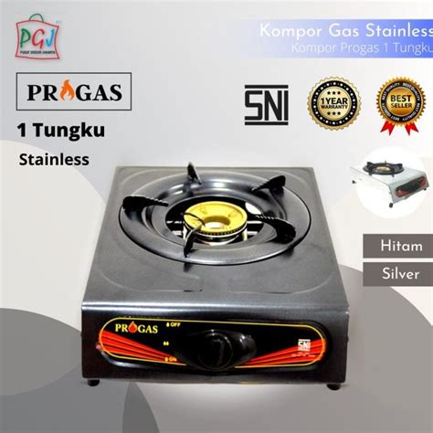 Jual Kompor Gas 1 Tungku Kaleng Progas PG 169 Termurah Dan Terlaris