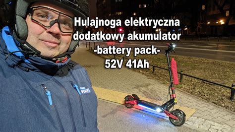 Hulajnoga Elektryczna Dodatkowy Akumulator Battery Pack 52V 41Ah