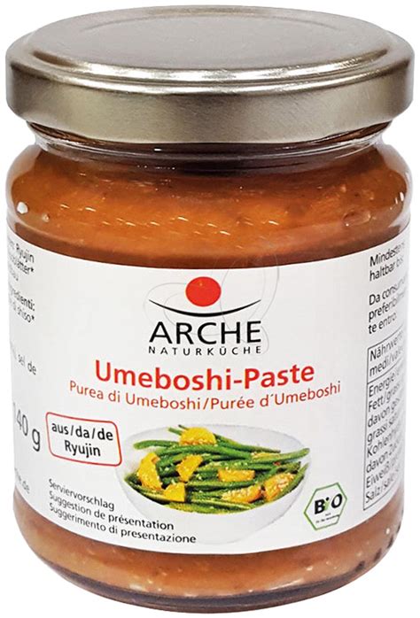 Umeboshi Puree Arche Agricoltura Biologica Naturas