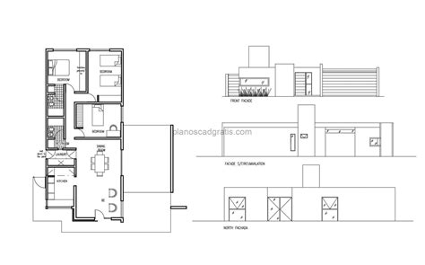 Total 84 imagen planos de casas pequeñas en autocad gratis Abzlocal mx