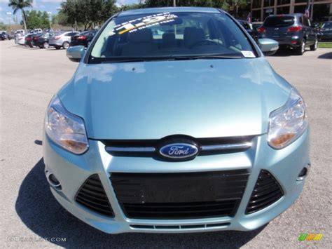 2012 Frosted Glass Metallic Ford Focus SEL Sedan 104645173 Photo 15