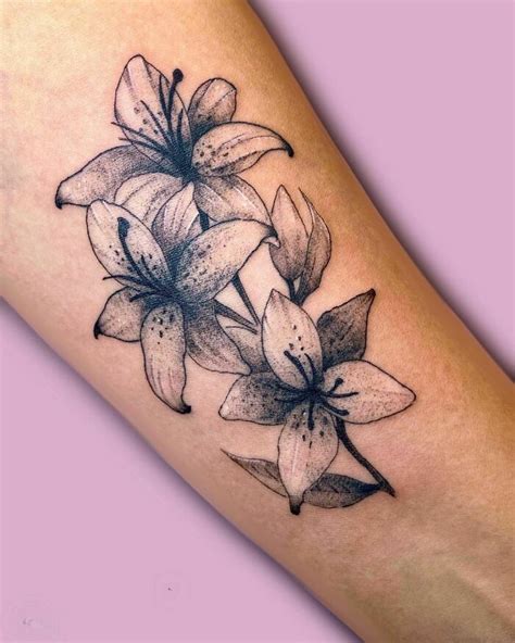 Pretty Side Flower Tattoos