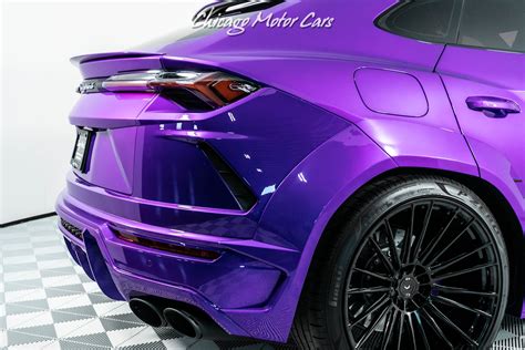 Used 2022 Lamborghini Urus Novitec Widebody Kit Full Ppf Rare Viola Parsifae Loaded For Sale