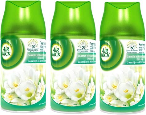 Air Wick Desodorisant Maison Recharge Diffuseur Freshmatic Max Jasmin