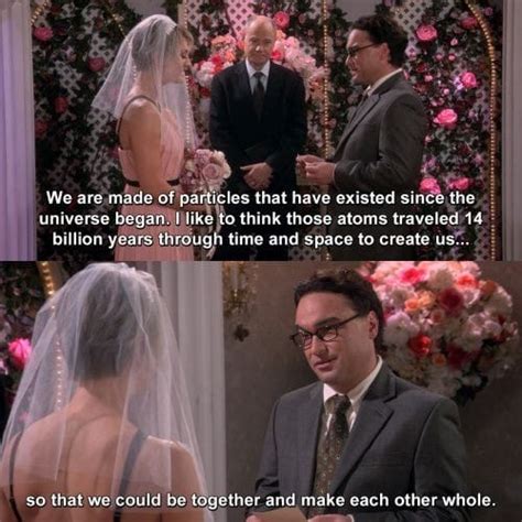 Leonard's Beautiful Wedding Vow To Penny : r/bigbangtheory