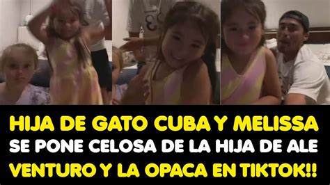 Hija De Gato Cuba Se Pone Celosa De La Hija De Ale Venturo Y La Opaca