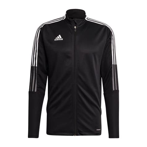 Adidas Tiro 21 Trainingsjacke Schwarz Schwarz