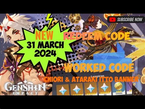 1000 PRIMOGEMS CodesGENSHIN IMPACT REDEEM CODES 2024 GENSHIN