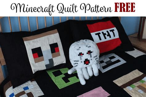 minecraft-quilt pattern - MHS Blog