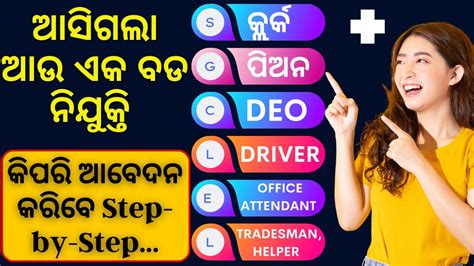 Odisha New Govt Job Vacancy 2023 10th Pass Govt Jobs 2023 Odisha