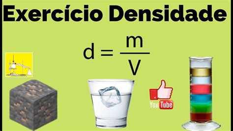 Como Determinar A Densidade D M V Densidade YouTube