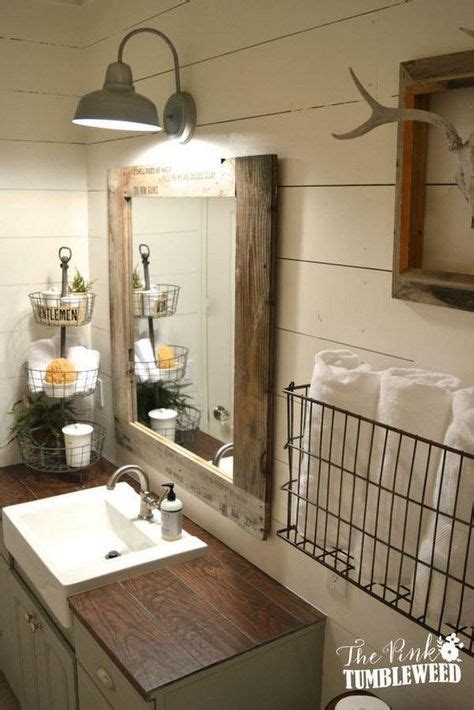 Barn Wood Ideas For Bathroom Bathroom Farmhouse Style Farmhouse