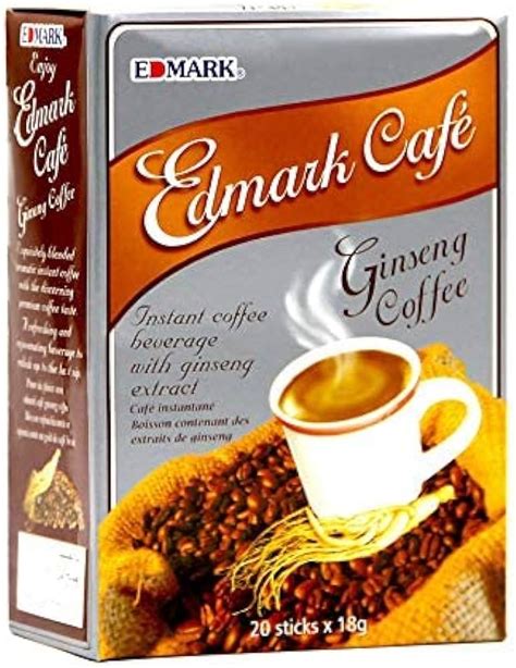 Edmark Cafe Coffee With Ginseng 18gm X 20 Sticks Dermame