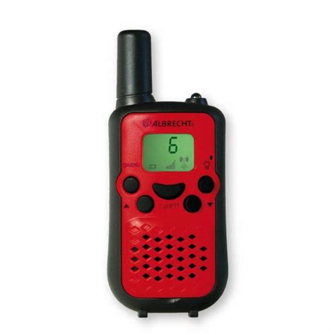 Albrecht Tectalk Easy Pmr Walkie Talkie Radio Red Pair